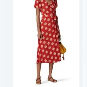 Madewell Floral maxi dress